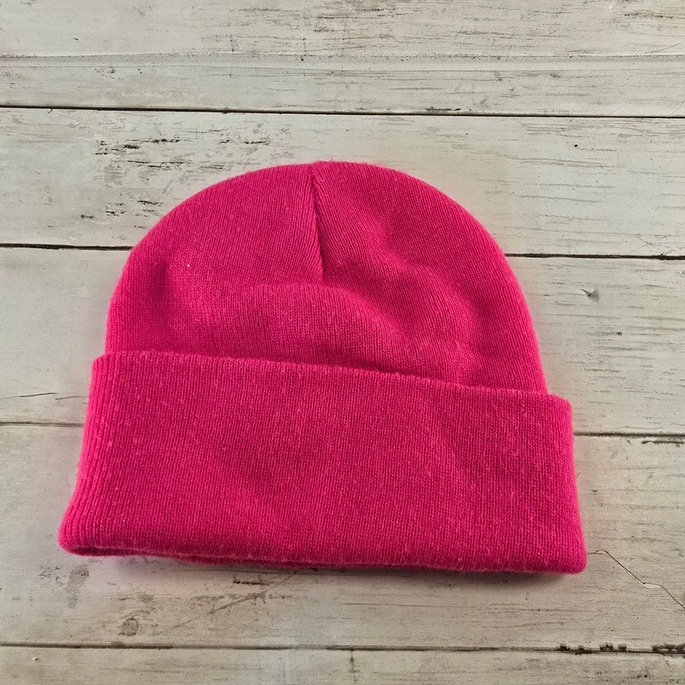 Carhartt Kids Youth Watch Hat Beanie Neon Pink Acrylic Knit AH9018 One Size